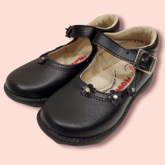 Vintage Inspired Mary Jane Black Shoes | Uniform Oxford | Closed Toe | New - Picture 2 of 8